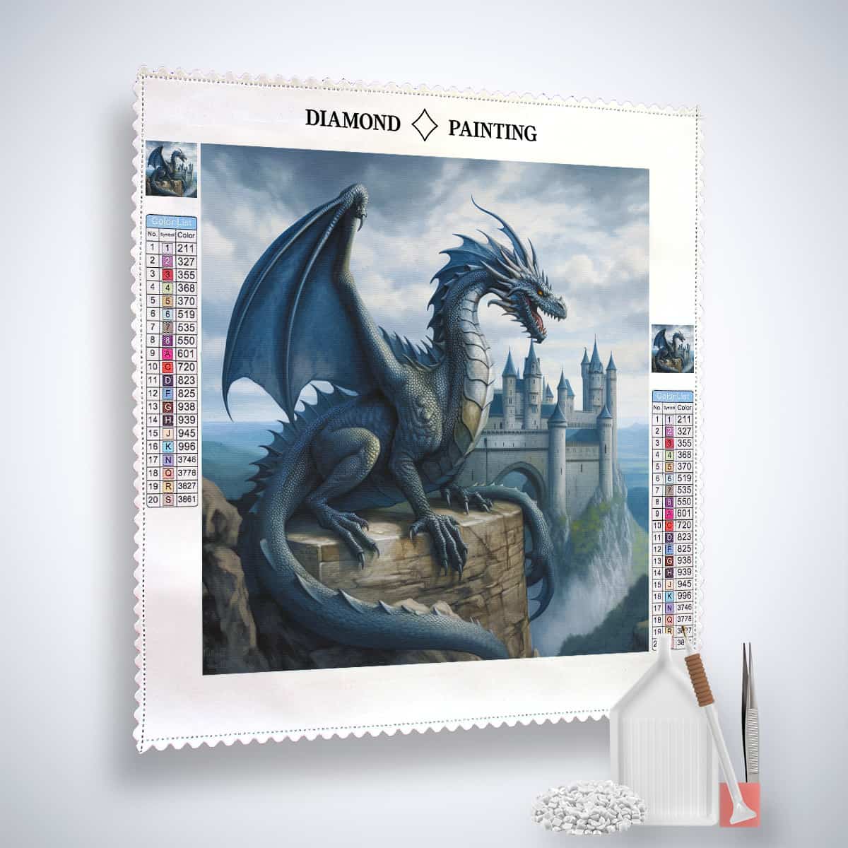 5D Diamond Painting Paar Flügel XXL – 200x80 Cm DIY Diamantbild, Voller Strass, Kreativ-Set Für Wand-Deko