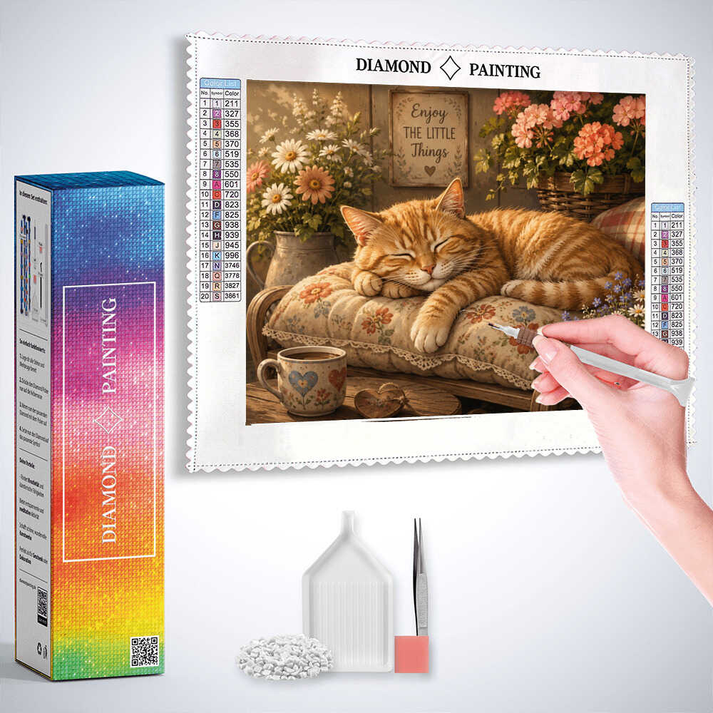 Diamond Painting - Harmonie der kleinen Dinge