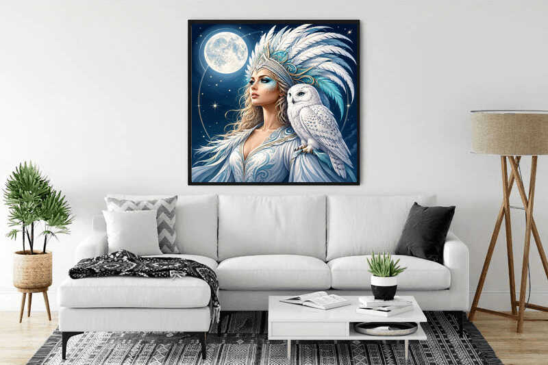 Diamond Painting - Königin der Nacht