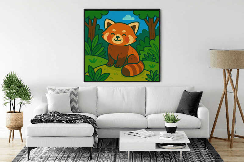 Diamond Painting - Lächeln im Dschungel
