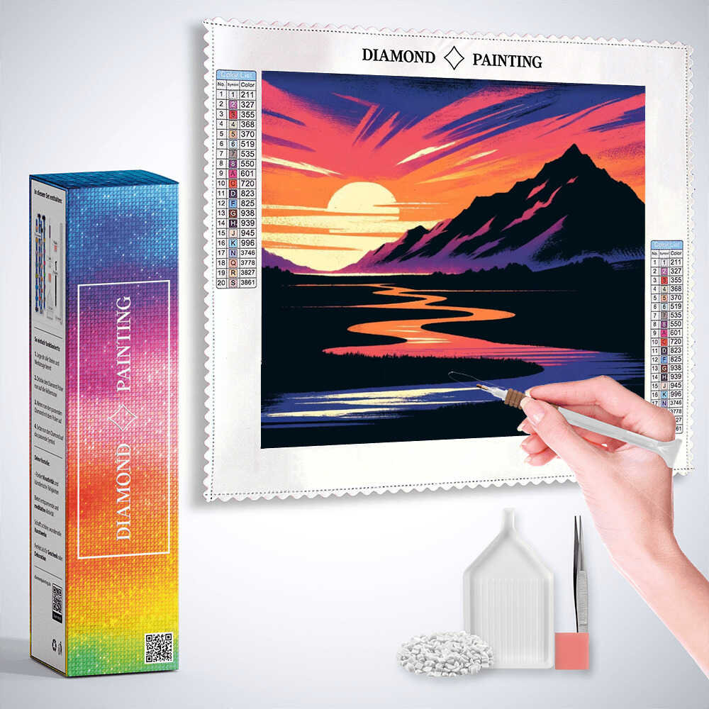 Diamond Painting - Erwachen der Wildnis