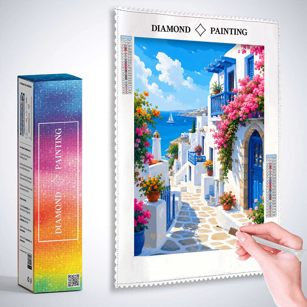 Diamond Painting - Mediterraneische Sommerträume