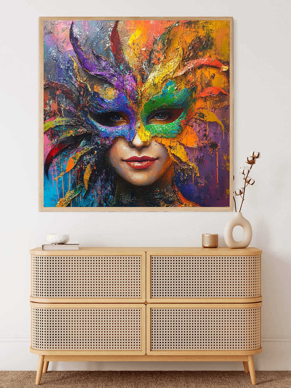 Diamond Painting - Geheimnisvolle Farbenpracht