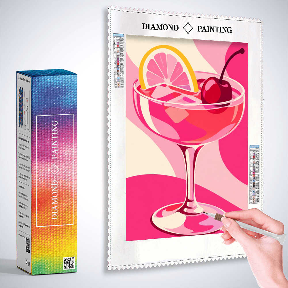Diamond Painting - Sommerträume im Glas
