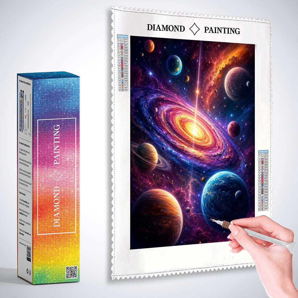 Diamond Painting - Galaktische Träumerei