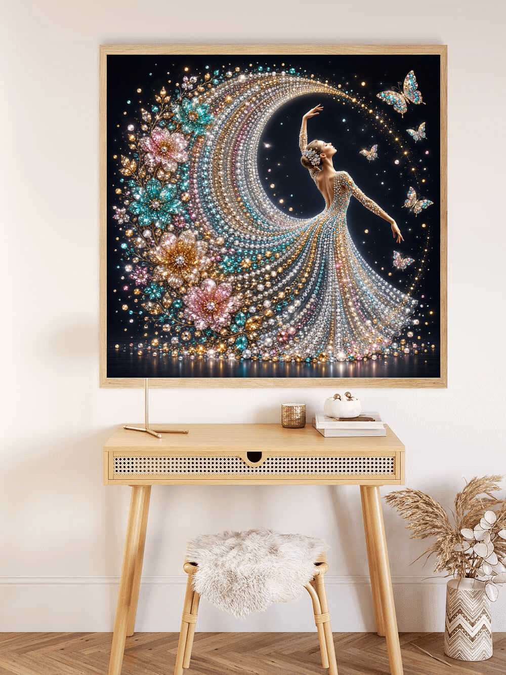 Diamond Painting - Glanzvolle Mitternachtsträume