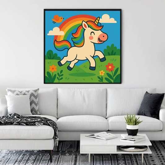Diamond Painting - Farbenfrohe Fantasiewelt