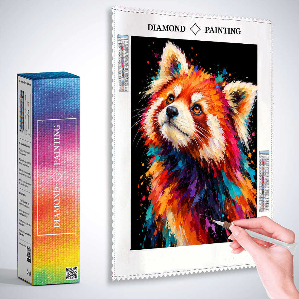 Diamond Painting - Farben des Staunens