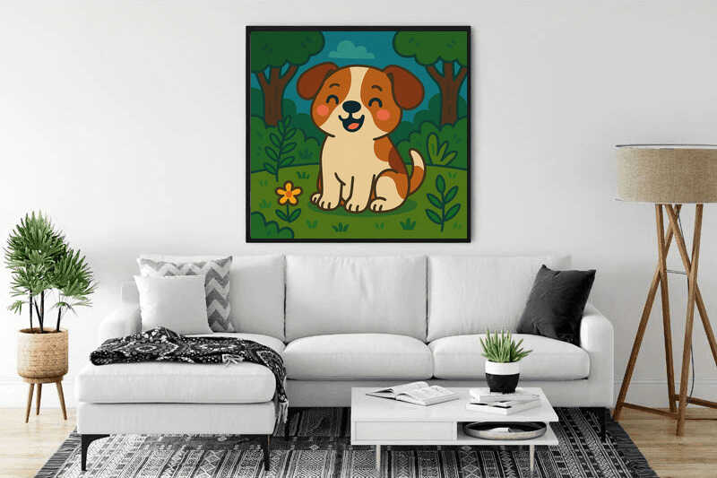 Diamond Painting - Glück im Grünen