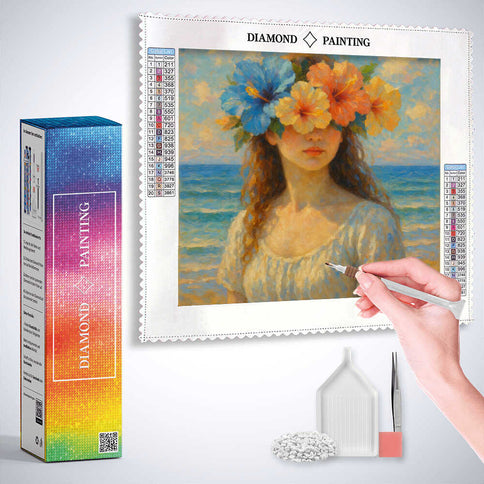 Diamond Painting - Sommerträume in Blüte