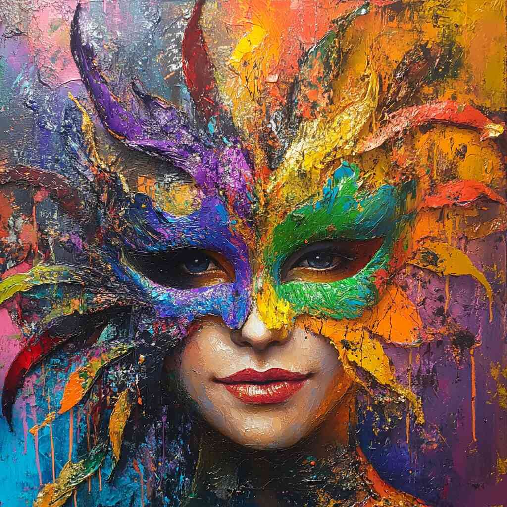 Diamond Painting - Geheimnisvolle Farbenpracht