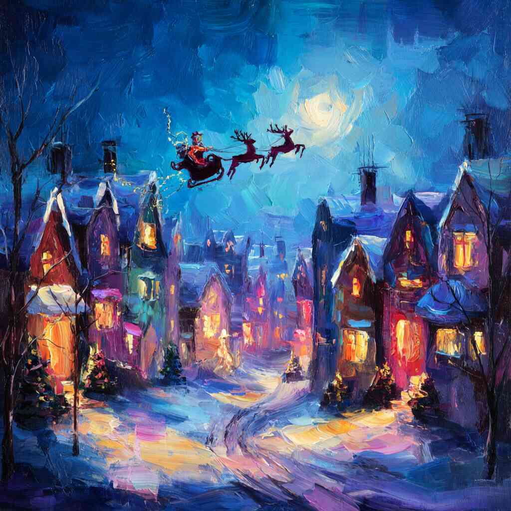 Diamond Painting - Magische Winternacht
