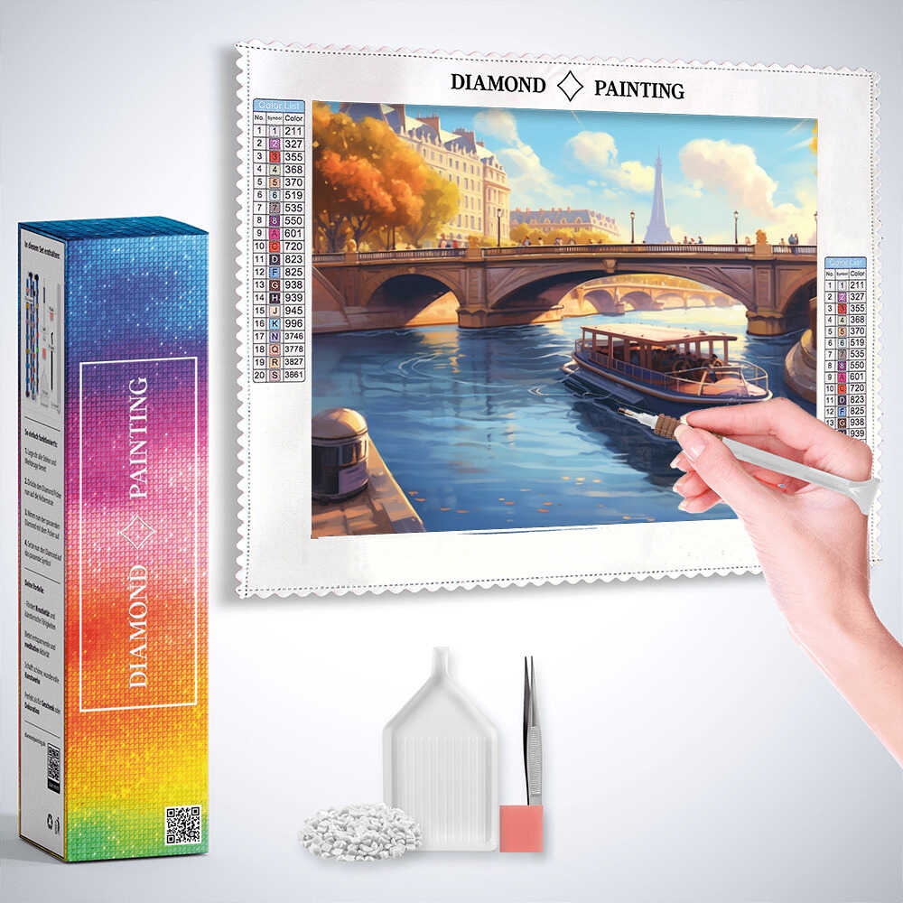 Diamond Painting - Pariser Herbstzauber