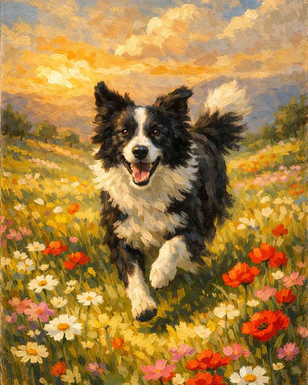 Diamond Painting - Glücksmoment im Abendlicht