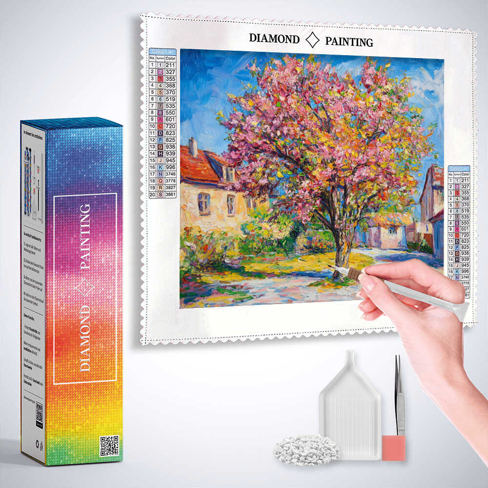 Diamond Painting - Frühling in Farbe