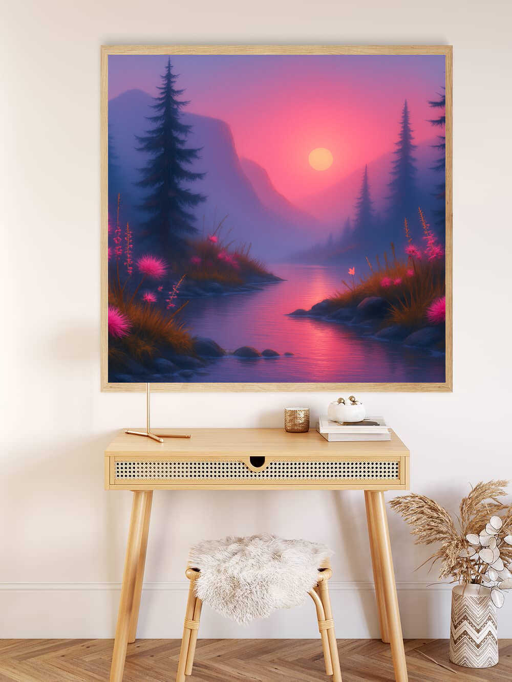 Diamond Painting - Traumdämmerung im Tal