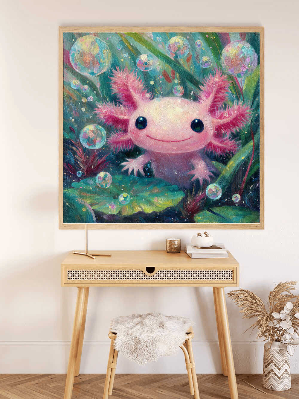 Diamond Painting - Lächeln aus der Tiefe