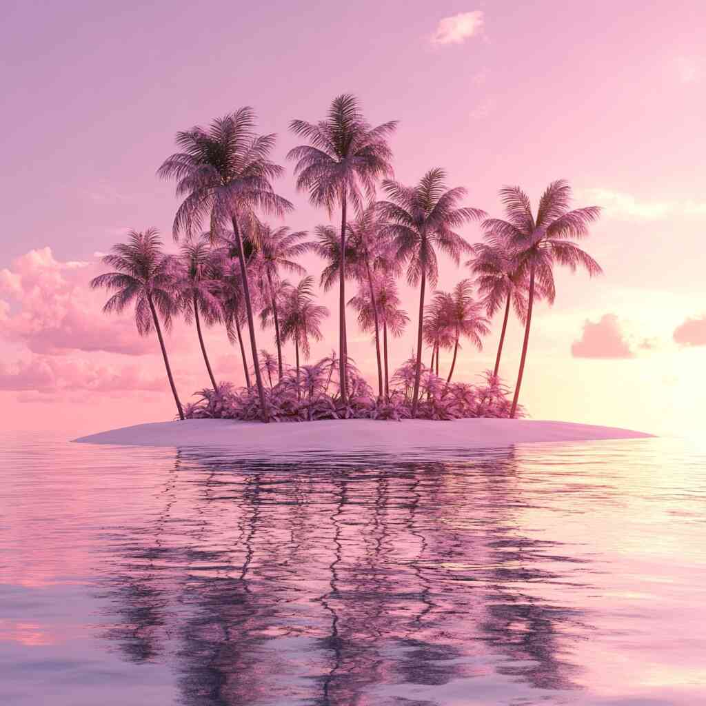 Diamond Painting - Insel der Träume