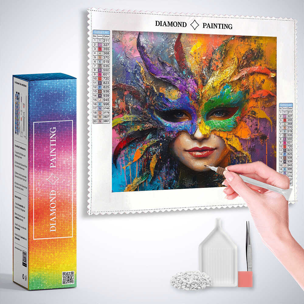 Diamond Painting - Geheimnisvolle Farbenpracht
