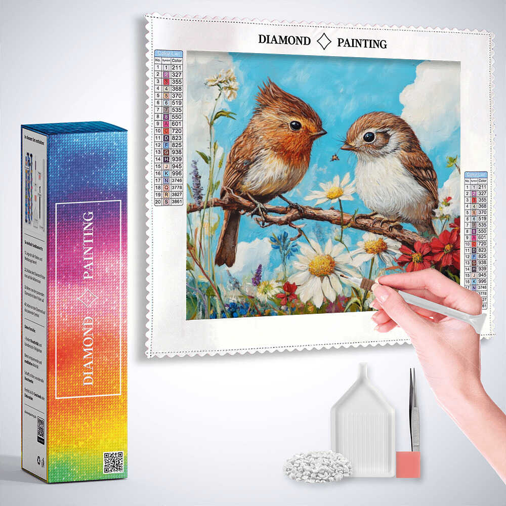 Diamond Painting - Frühlingsgeflüster