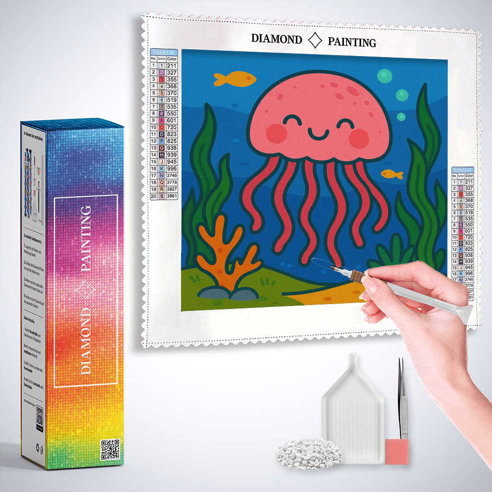 Diamond Painting - Glück der Tiefe