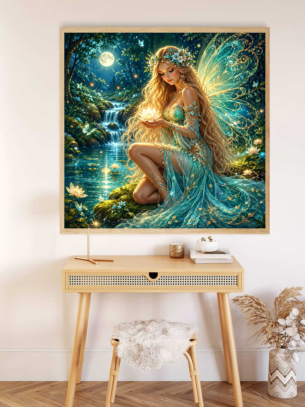 Diamond Painting - Zauber der Mondnacht