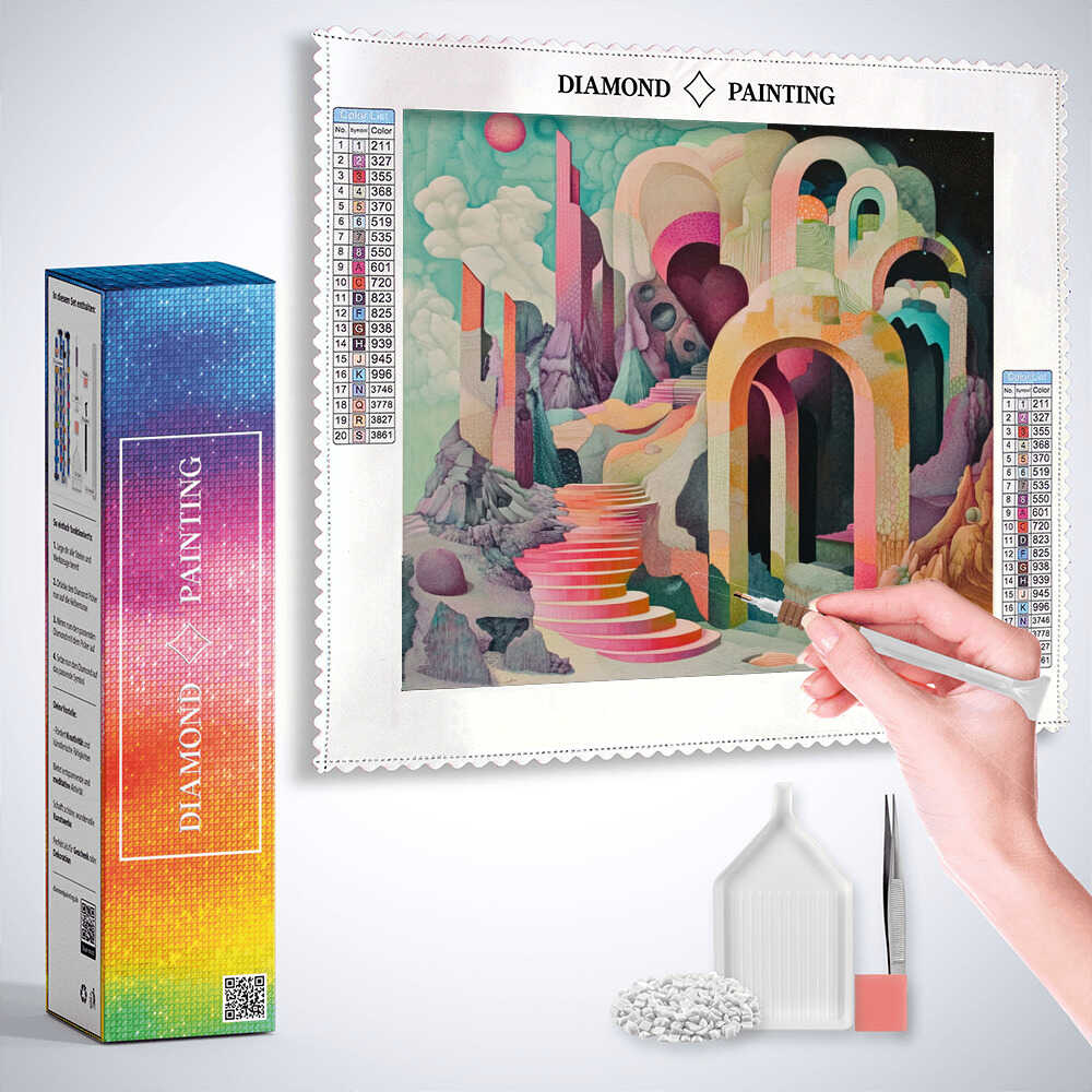 Diamond Painting - Tore einer Traumwelt