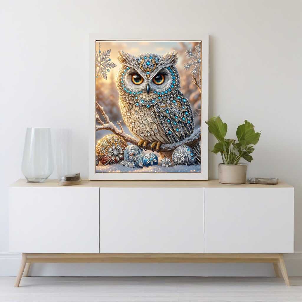Diamond Painting - Die Kristall Eule