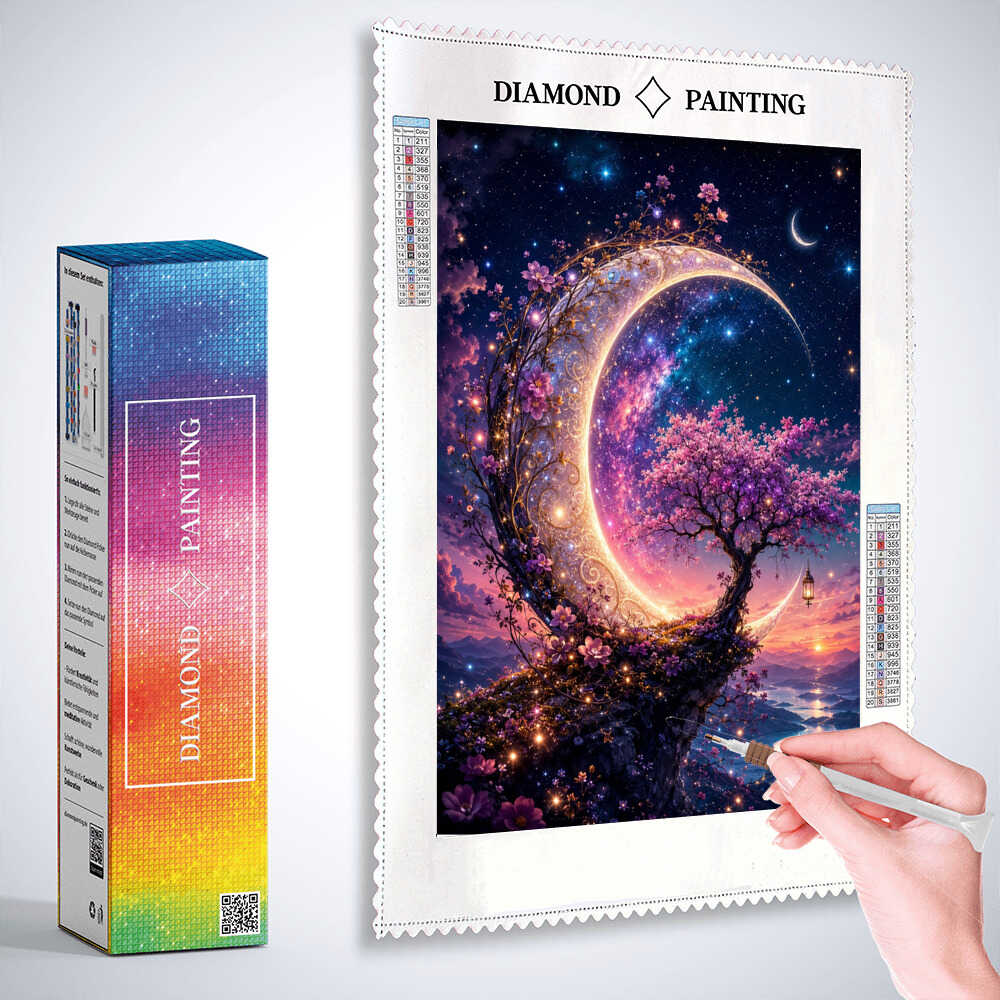 Diamond Painting - Märchenhafte Nachtträume