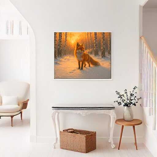 Diamond Painting - Magie des Wintermorgens