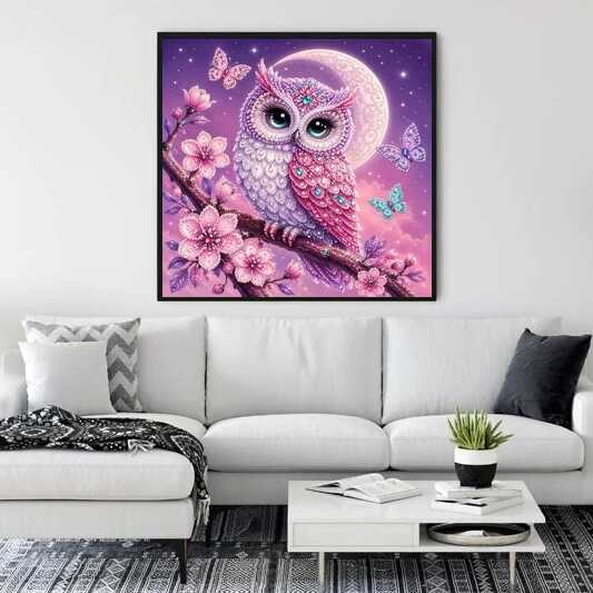 Diamond Painting - Funkelnde Nacht der Fantasie