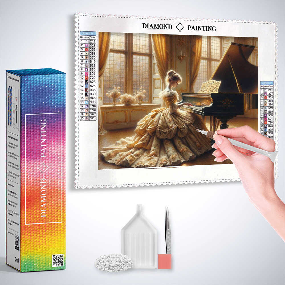Diamond Painting - Melodie des Lichts