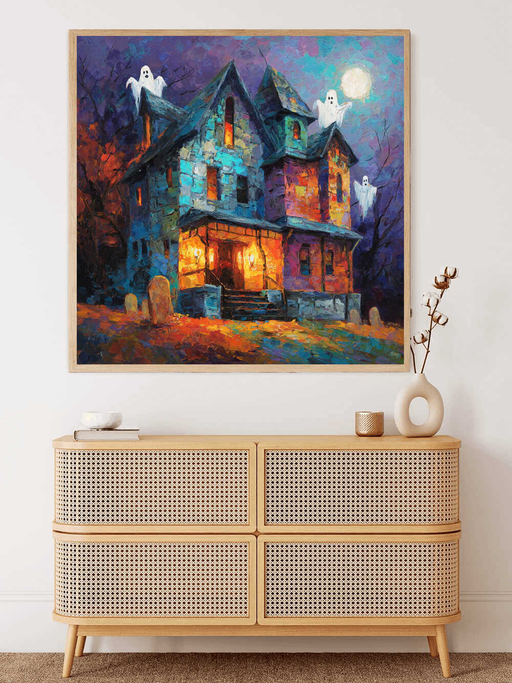 Diamond Painting - Flimmern der Geisterdämmerung