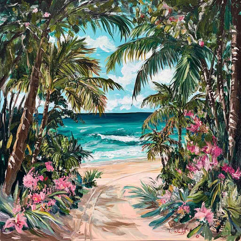 Diamond Painting - Sehnsucht nach dem Paradies