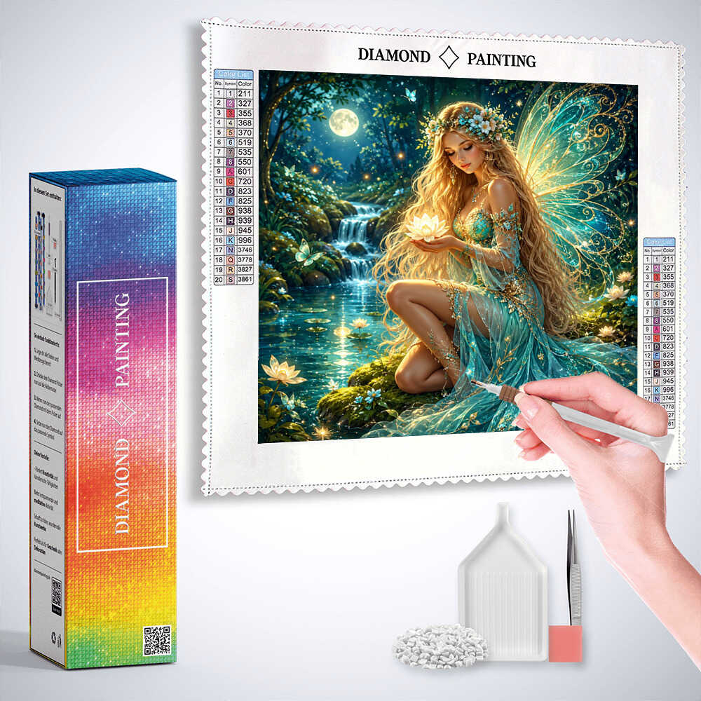 Diamond Painting - Zauber der Mondnacht