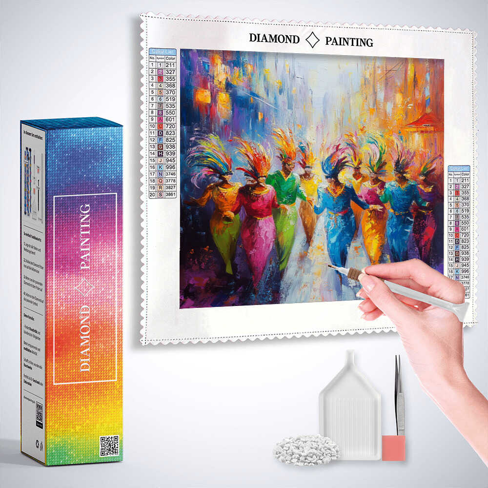Diamond Painting - Tanz des Karnevals