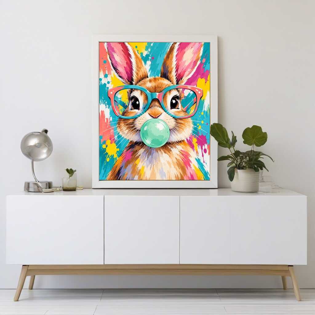 Diamond Painting - Farbenfroher Freigeist