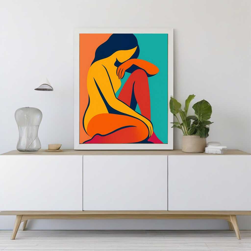 Diamond Painting - Schweigende Gedanken