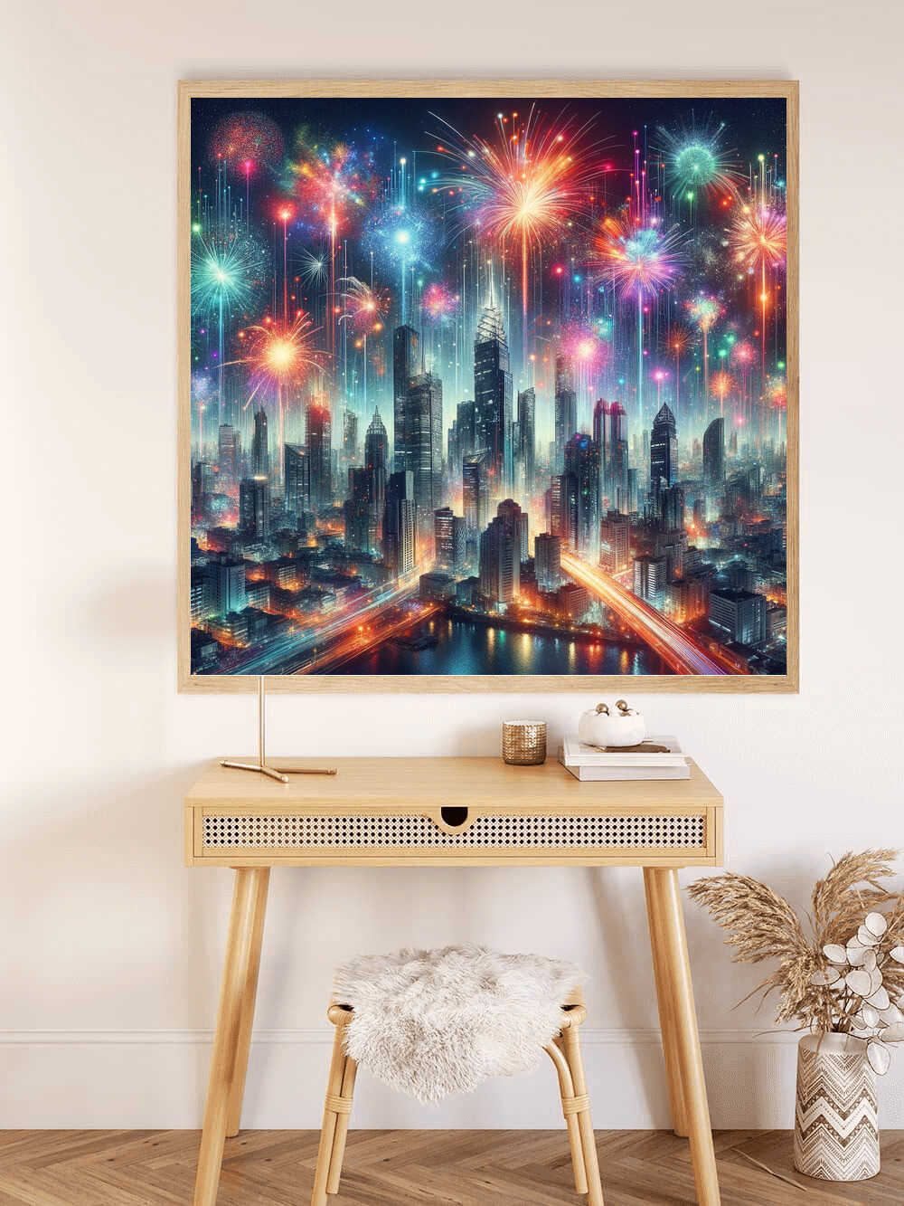 Diamond Painting - Feuerwerk der Gefühle