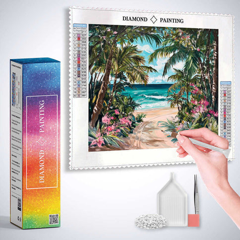 Diamond Painting - Sehnsucht nach dem Paradies
