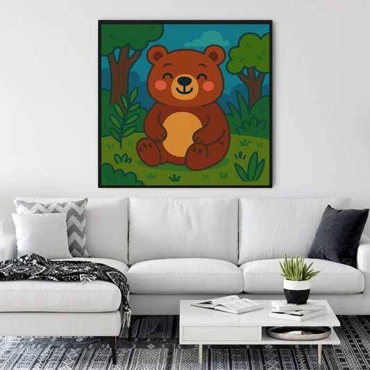 Diamond Painting - Kuschelige Waldfreude