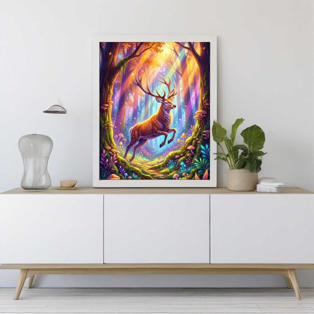 Diamond Painting - Das Märchenhafte Licht des Waldes