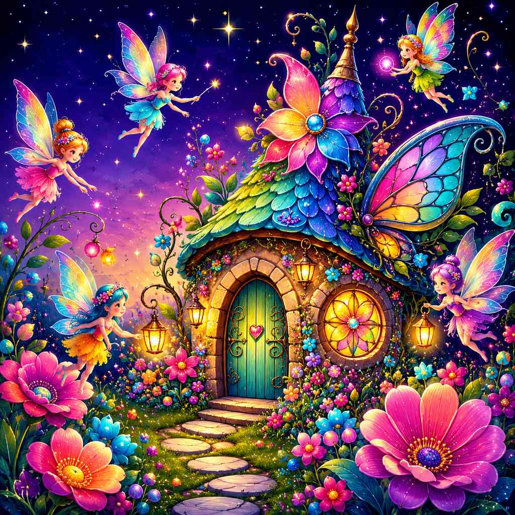 Diamond Painting - Magische Sommernacht