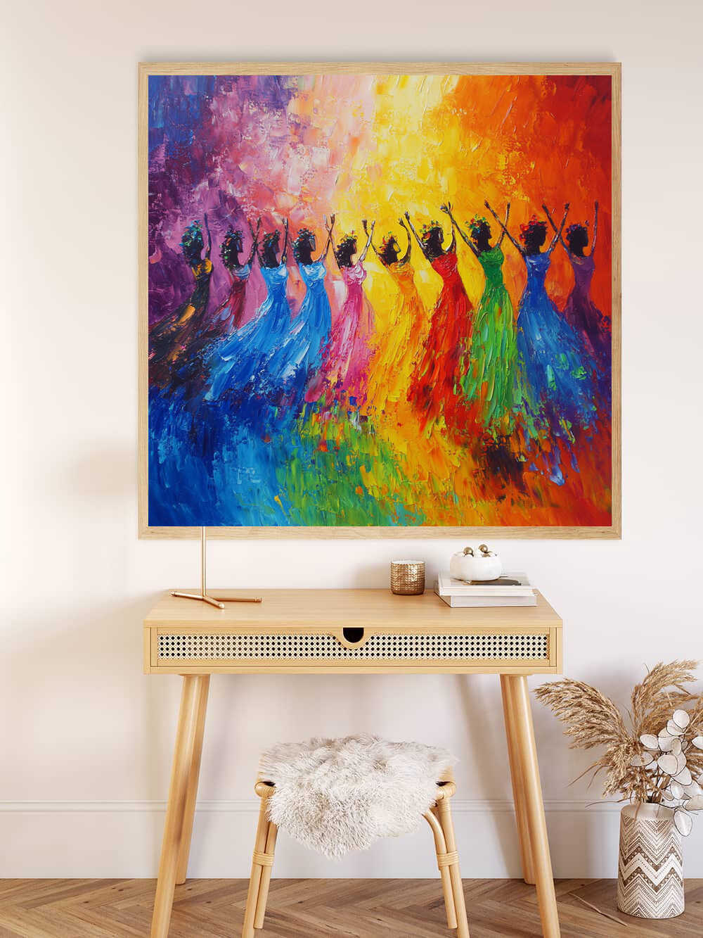Diamond Painting - Tanz des Lichts