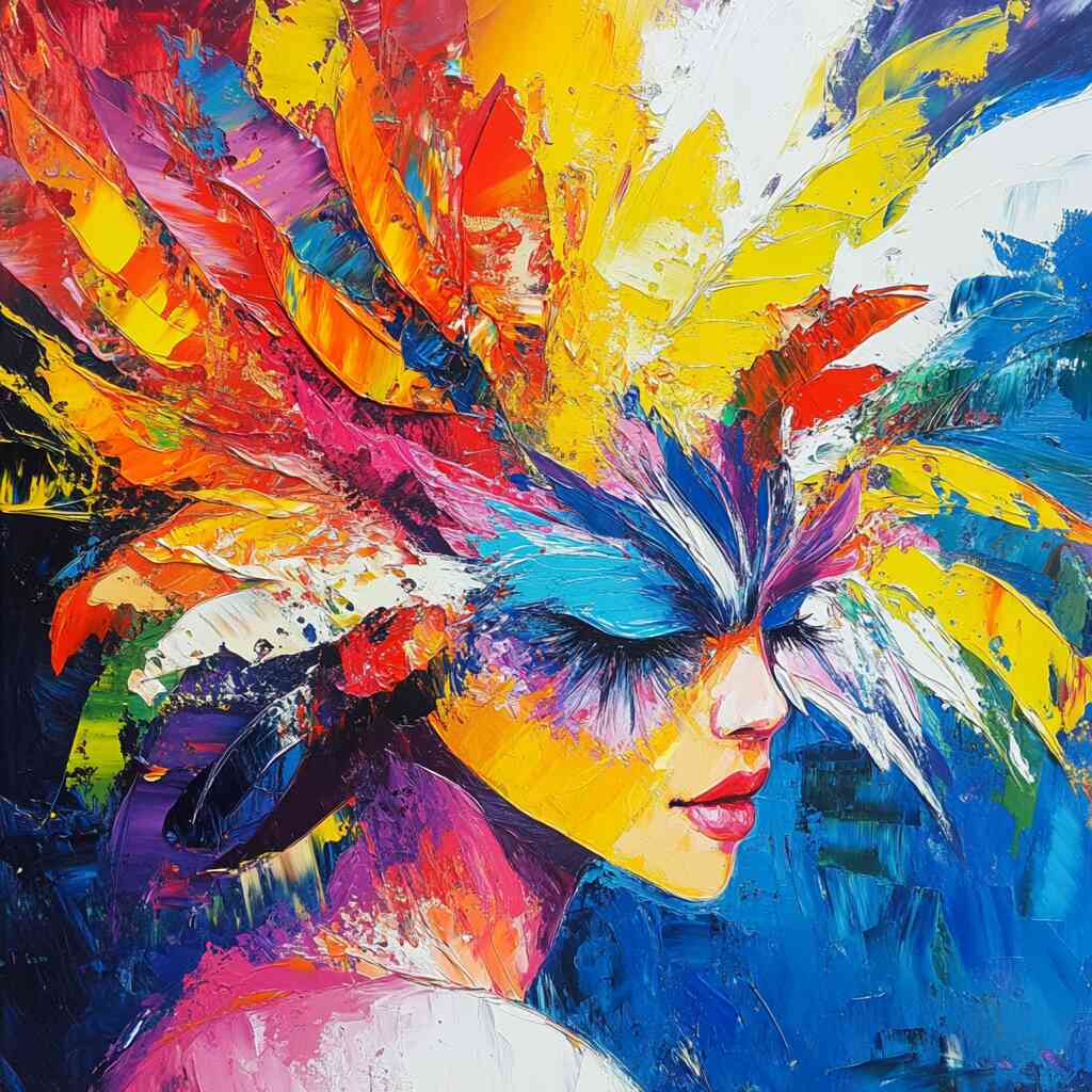 Diamond Painting - Farbenrausch der Seele