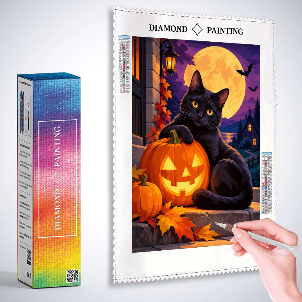 Diamond Painting - Magie der Herbstnacht