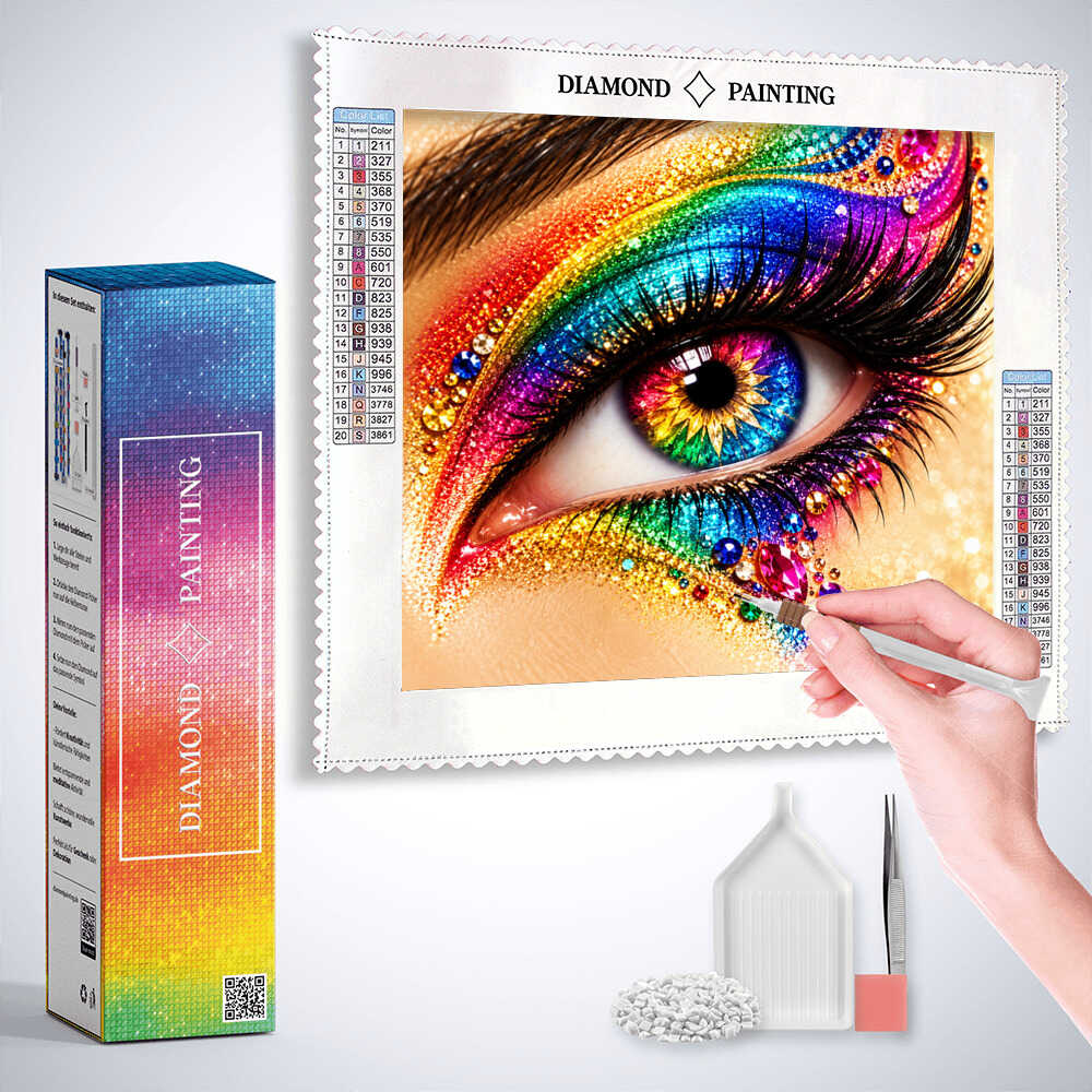 AB Diamond Painting - Bunter Blick