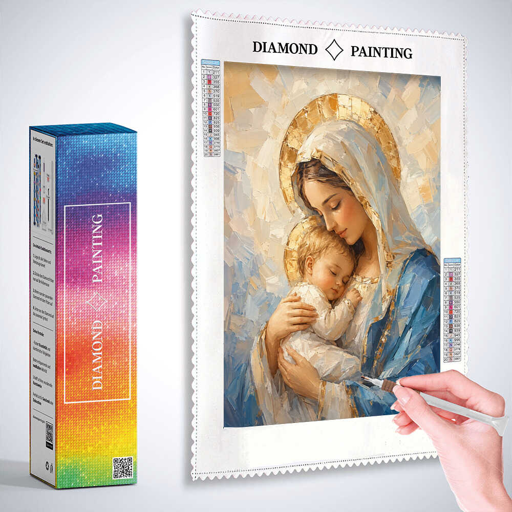 Diamond Painting - Himmlische Geborgenheit