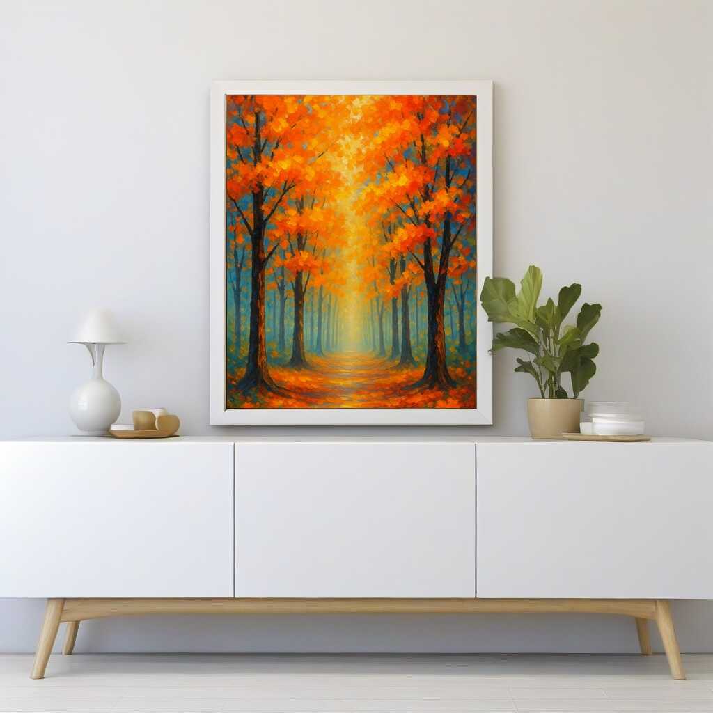 Diamond Painting - Herbstträume im Licht