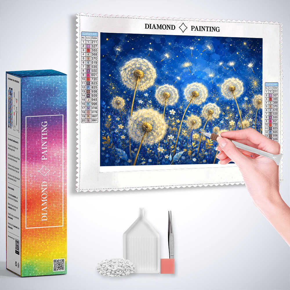 Diamond Painting - Sternennacht der Wünsche